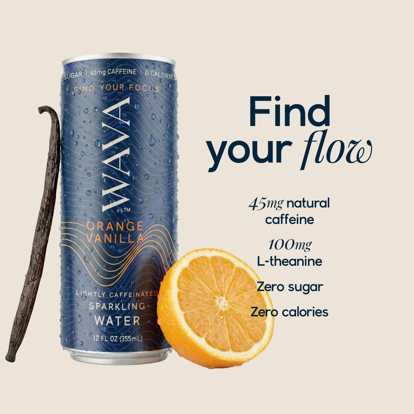 WAVA Water Orange Vanilla