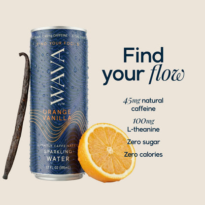 WAVA Water Orange Vanilla